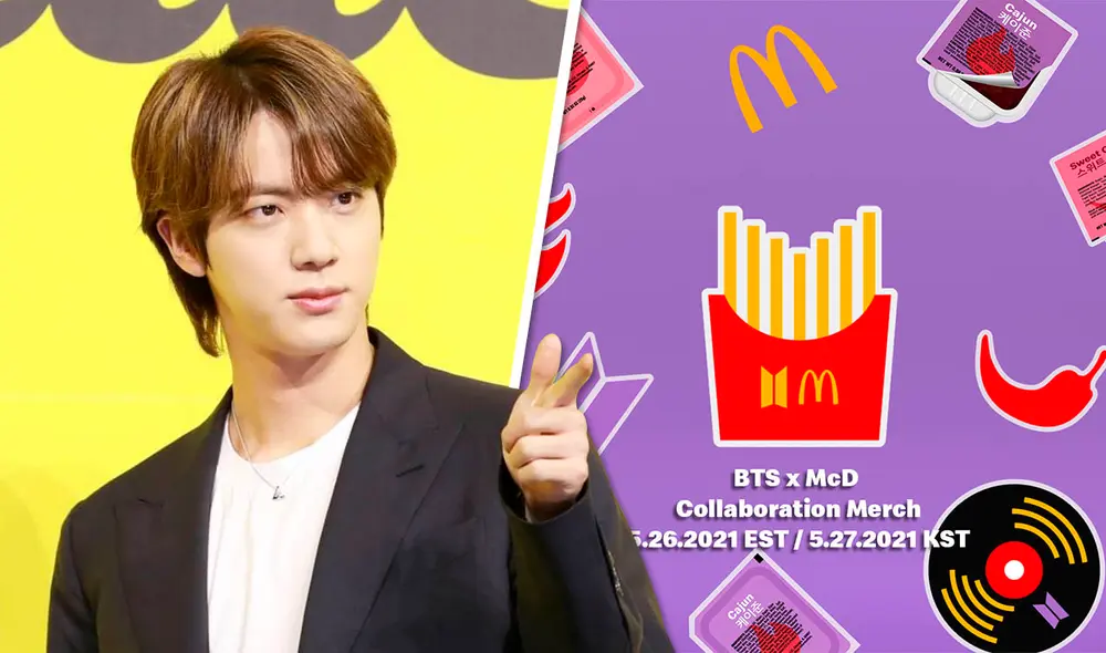 Colaboración de BTS y McDonald's se lanza oficialmente el 26 de mayo. Foto: composición NC/McD Colaboración de BTS y McDonald's se lanza oficialmente el 26 de mayo. Foto: composición NC/McD