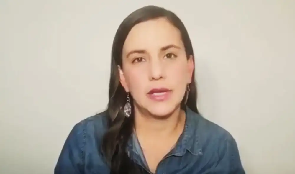 La candidata quedó en sexto lugar de las preferencias electorales en la jornada del 11 de abril. Foto: captura de Twitter de Verónika Mendoza.