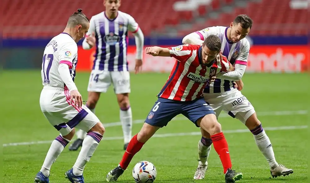 El equipo de Simeone buscará conseguir el título de liga en el duelo contra el Real Valladolid. Foto: Atlético de Madrid/Twitter El equipo de Simeone buscará conseguir el título de liga en el duelo contra el Real Valladolid. Foto: Atlético de Madrid/Twitter