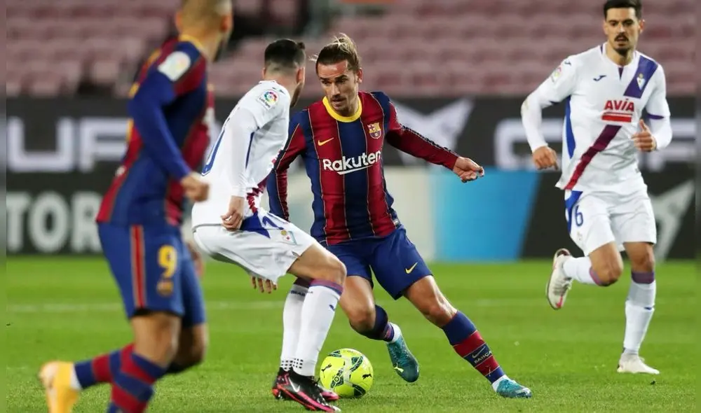 Barcelona tratará de sumar puntos en su visita a Eibar para no perder el tercer lugar de la tabla de posiciones. Foto: FC Barcelona/Twitter