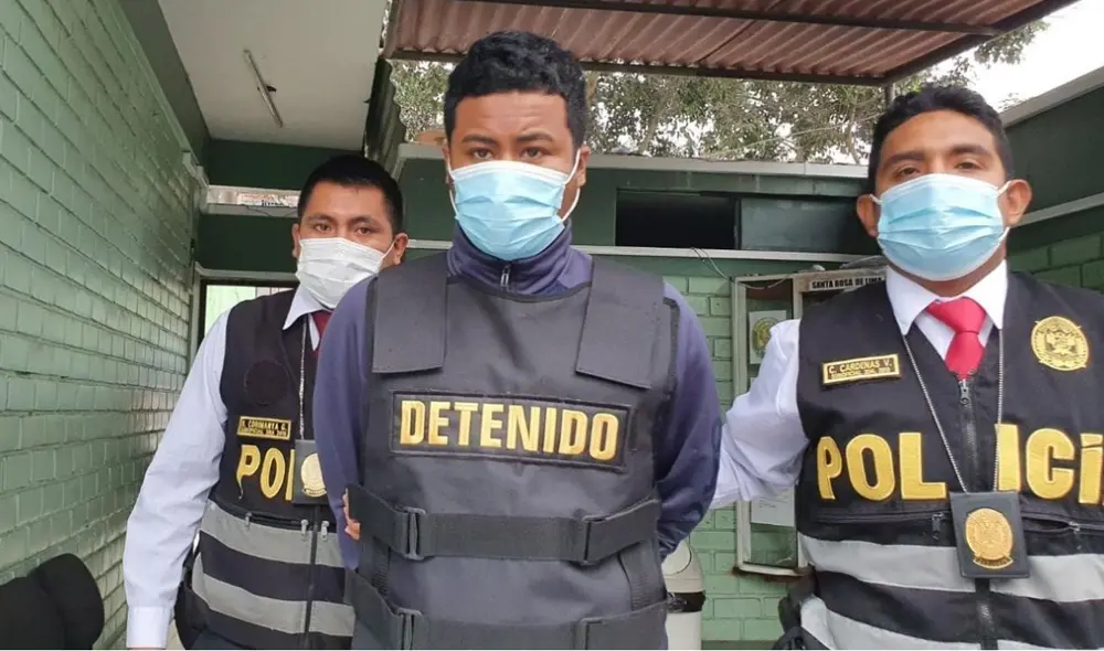 Tras ser capturado, el sujeto delató a sus secuaces. Foto: Johann Klug/URPI-LR