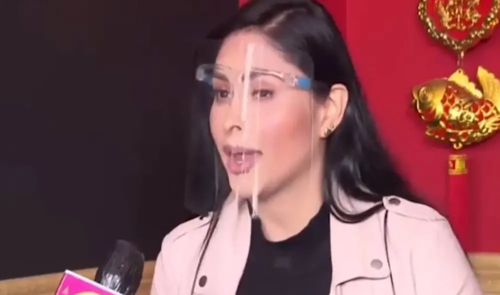 Pamela Franco no pensó que Christian Domínguez estaba interesado en ella. Foto: captura América TV Pamela Franco no pensó que Christian Domínguez estaba interesado en ella. Foto: captura América TV