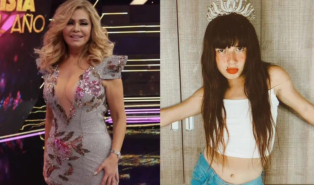 La conductora del artista del año animó al conocido personaje y mostró parte de su ensayo para la próxima gala. Foto: Instagram/ La Uchulú