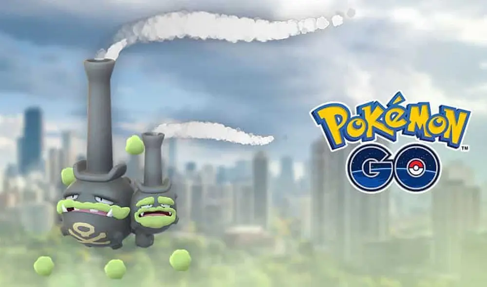 Weezing de Galar, a diferencia de su versión de la región Kanto, no aparece con frecuencia. Foto: Niantic Weezing de Galar, a diferencia de su versión de la región Kanto, no aparece con frecuencia. Foto: Niantic