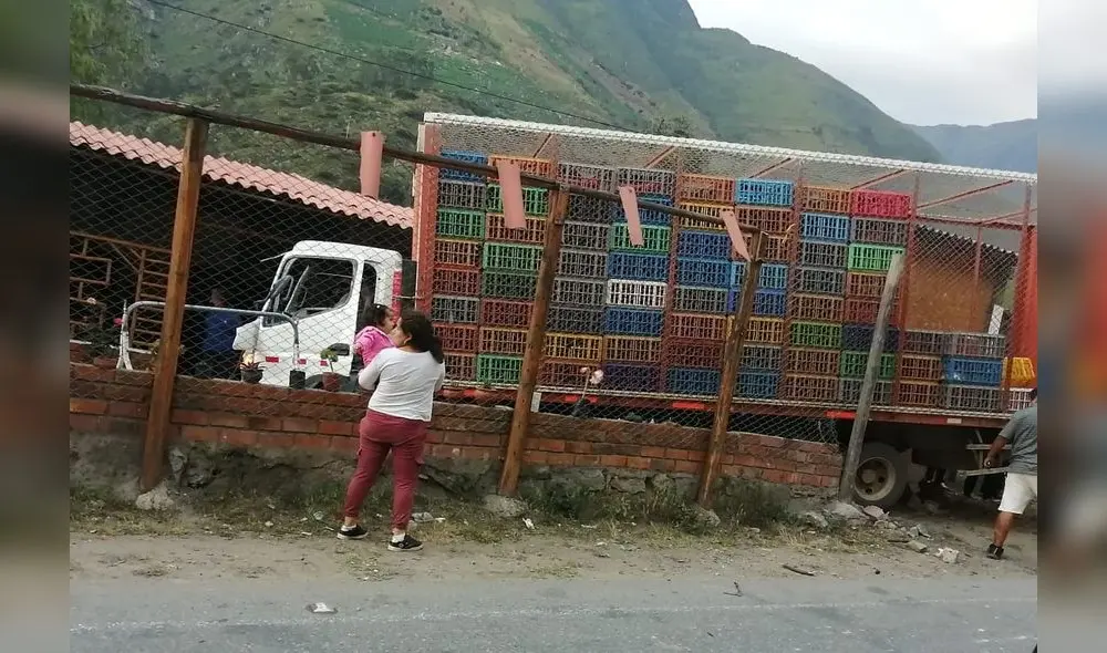 Según las primeras investigaciones al camión se le vaciaron los frenos. Foto: cortesía