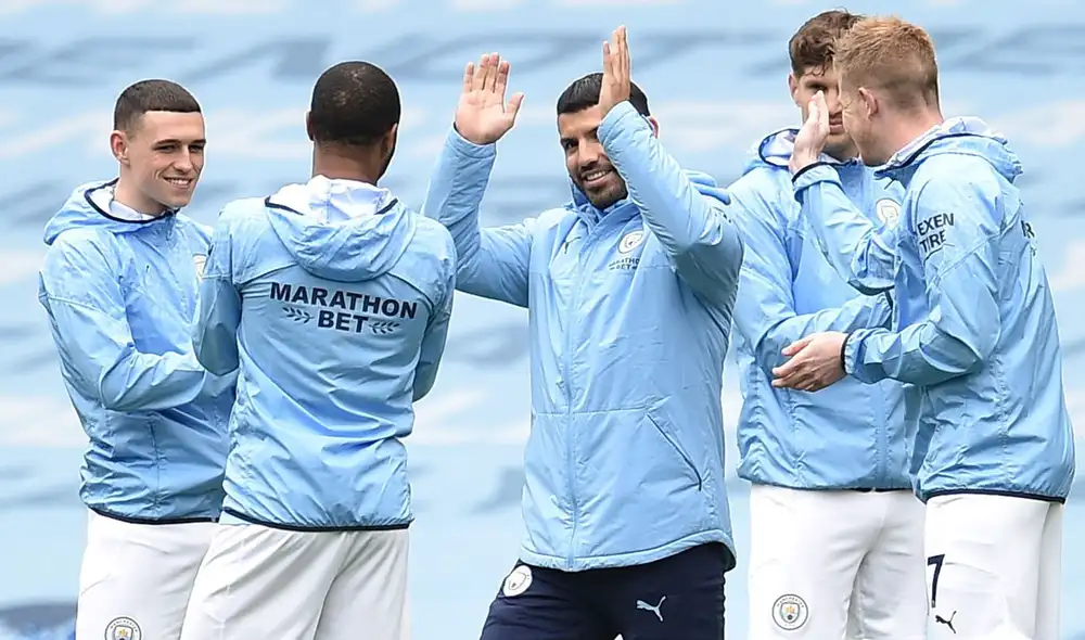Sergio Agüero jugó en Manchester City durante 10 años. Foto: Olé Sergio Agüero jugó en Manchester City durante 10 años. Foto: Olé