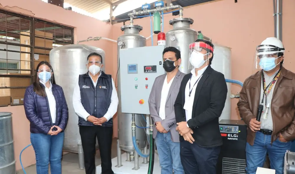 Planta permitirá llenar 20 balones de 10 metros cúbicos por día. Foto: Prensa Gore