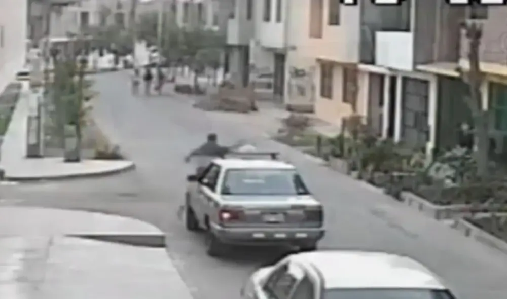 Vecinos acusan ausencia de parte del serenazgo y la policía del distrito. Foto: captura de América TV Vecinos acusan ausencia de parte del serenazgo y la policía del distrito. Foto: captura de América TV