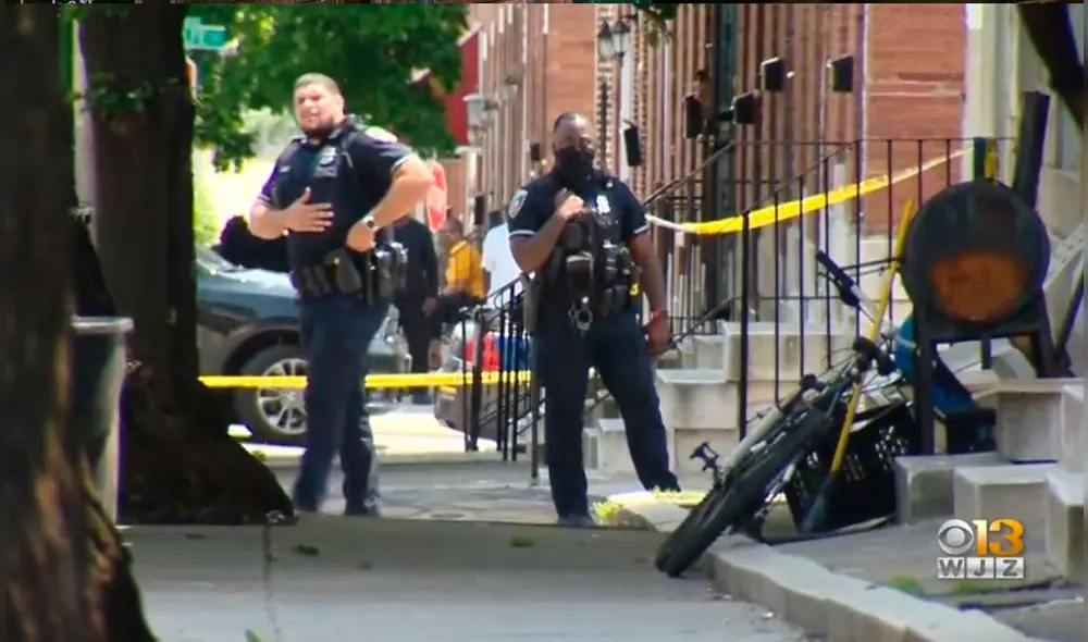 El domingo 16 de mayo, la Policía llegó al domicilio de la familia alertados por una denuncia de maltrato familiar. Foto: Baltimore / Referencial