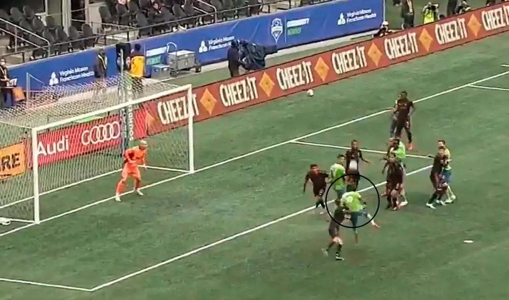 Raúl Ruidiaz llegó a los seis goles en siete partidos jugados en esta temporada. Foto: captura/MLS Raúl Ruidiaz llegó a los seis goles en siete partidos jugados en esta temporada. Foto: captura/MLS