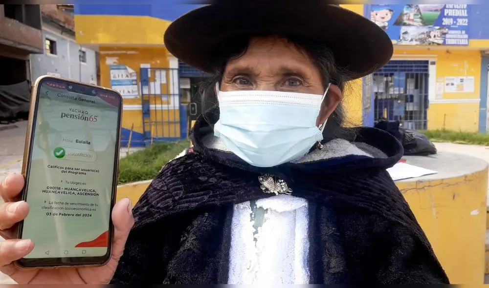 App de Pensión 65 atenderá las preguntas que tengan los usuarios del programa. Foto: Midis App de Pensión 65 atenderá las preguntas que tengan los usuarios del programa. Foto: Midis