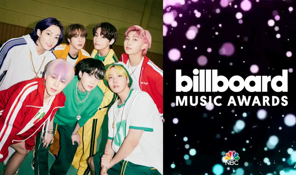 BTS se corona ganador en los BBMAs. Foto: composición BIGHIT/NBC