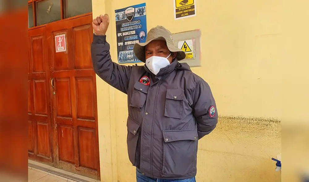 Dirigente ronderil señaló que no lo amilanarán y seguirá trabajando contra la delincuencia. Foto: cortesía