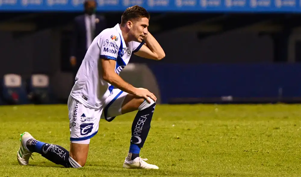 Puebla se quedó a puertas de disputar una final de liga mexicana tras caer con Santos Laguna. Foto: La Afición