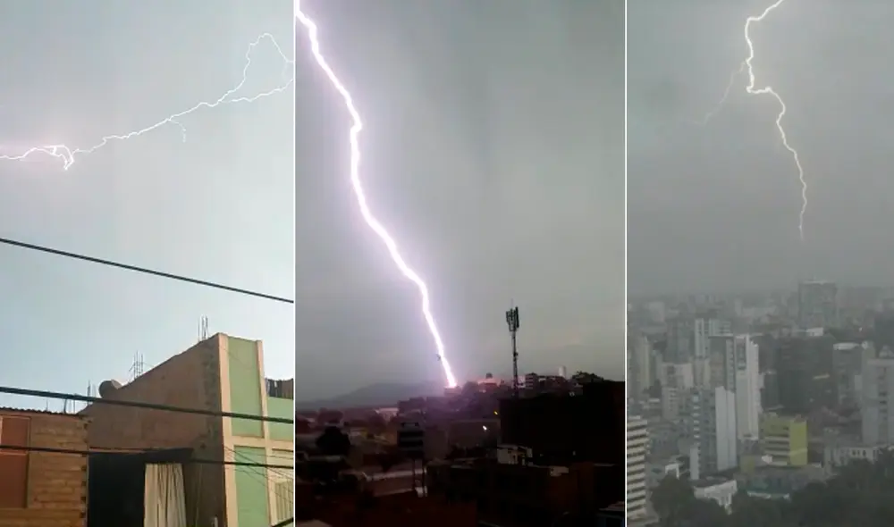 Fenómeno ocurre desde tempranas horas de este lunes en distintos puntos de la capital. Foto: composición LR