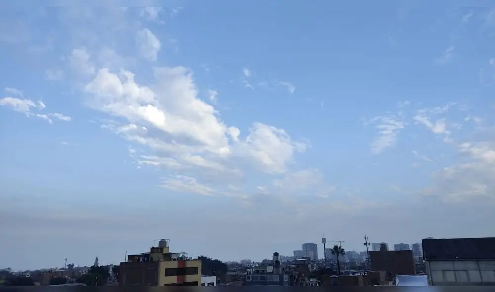 Cielo despejado tras tormenta de relámpagos. Foto: difusión