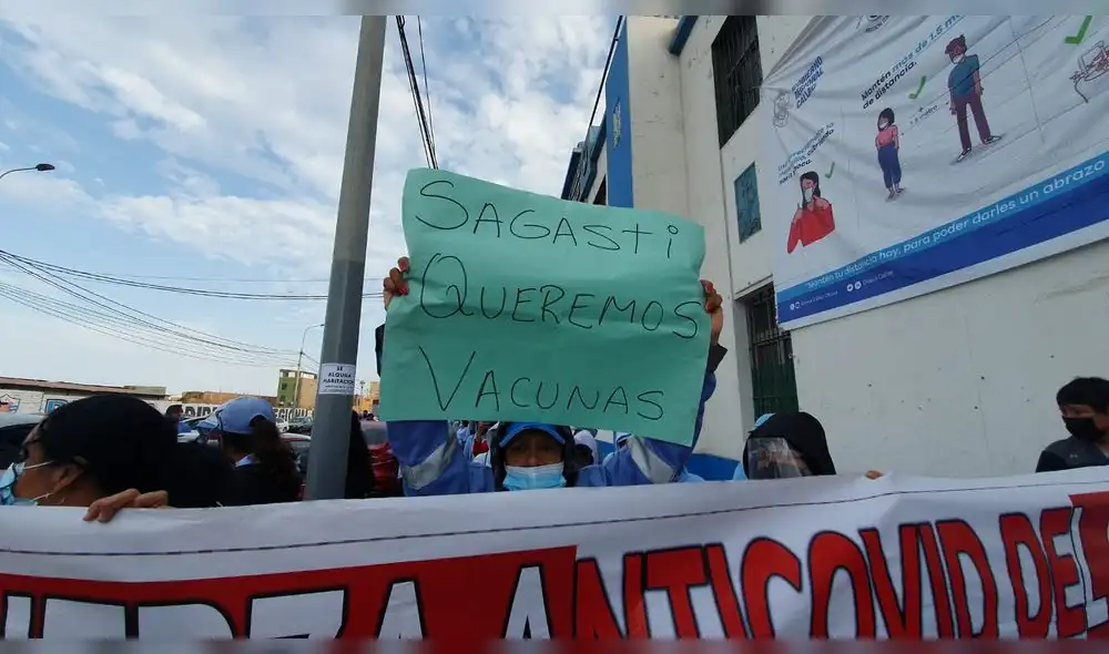 Hasta la fecha, el Minsa no ha indicado cuándo podrían recibir la dosis. Crédito: María Pía Ponce/ URPI-LR Hasta la fecha, el Minsa no ha indicado cuándo podrían recibir la dosis. Crédito: María Pía Ponce/ URPI-LR
