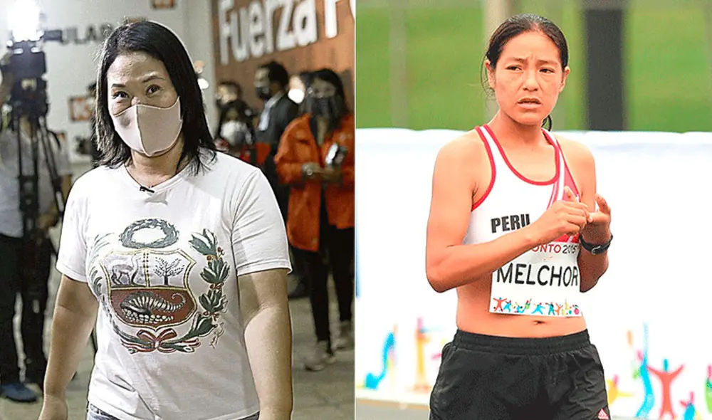 La deportista se unió este lunes al equipo técnico de Fuerza Popular. Foto: composición/La República