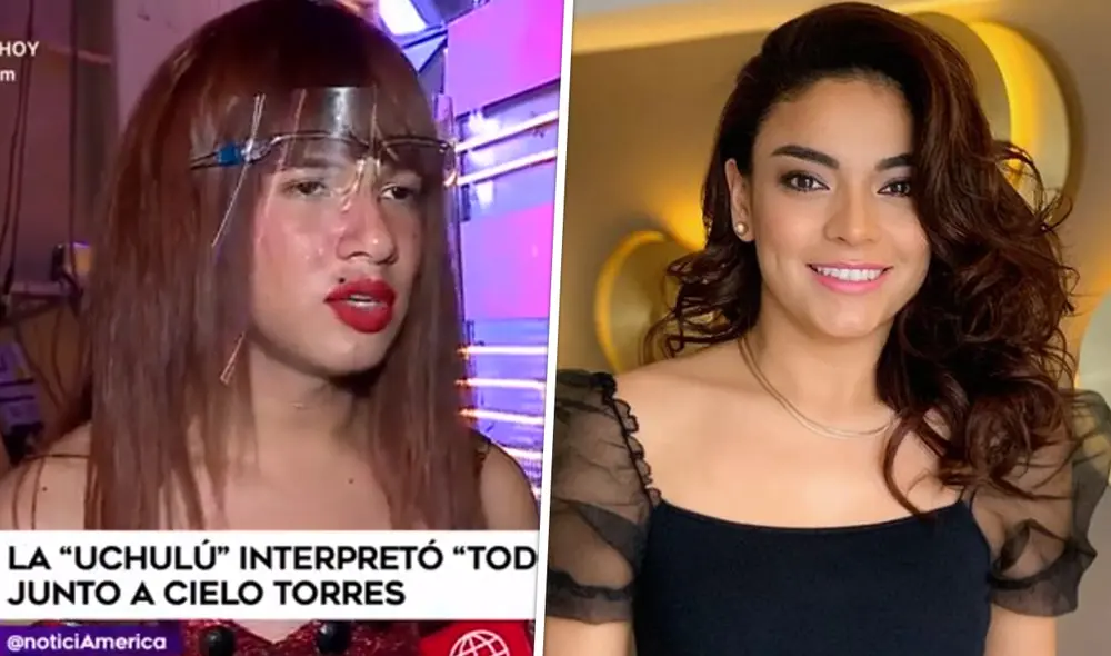 La Uchulú habla sobre su presentación junto a Cielo Torres en El artista del año. Foto: captura de América TV/ Cielo Torres/ Instagram La Uchulú habla sobre su presentación junto a Cielo Torres en El artista del año. Foto: captura de América TV/ Cielo Torres/ Instagram