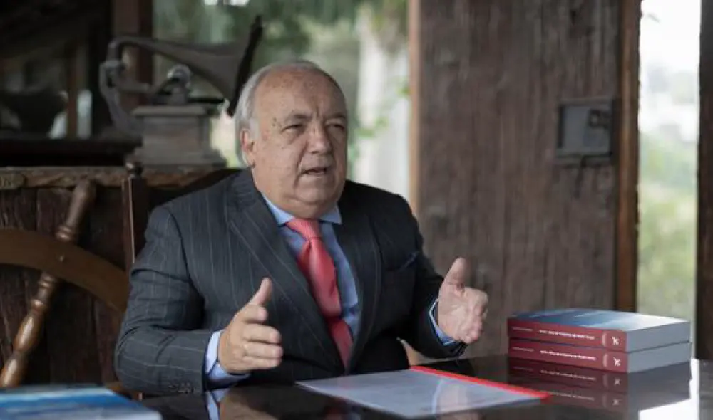 Julián Palacín es miembro del equipo técnico de Perú Libre y actual presidente del Instituto Peruano de Derecho Aéreo en Lima. Foto: archivo Julián Palacín