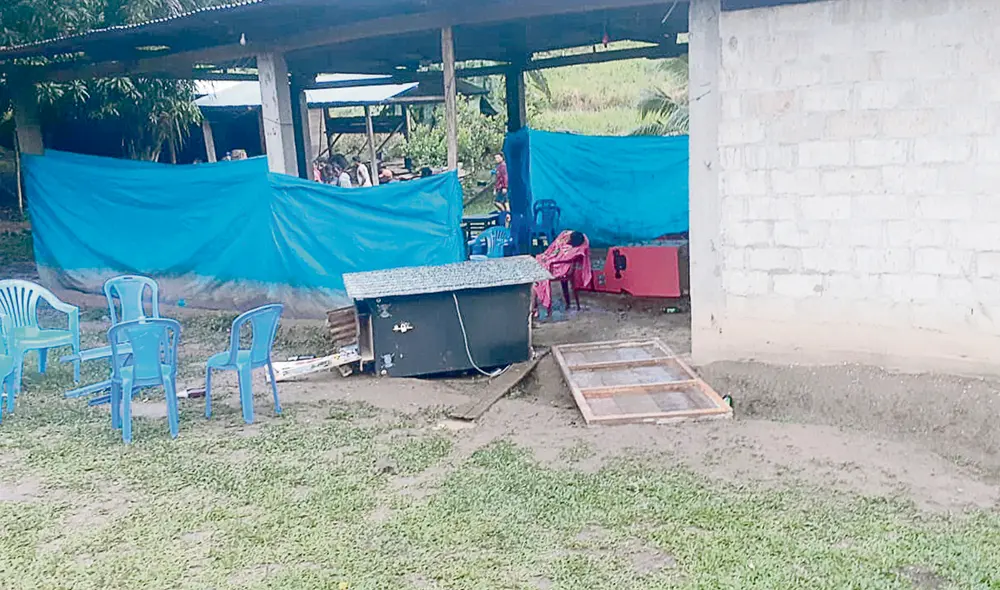 Indiscriminado. A cuanto parroquiano encontraron, los narcoterroristas los asesinaron. Foto: difusión