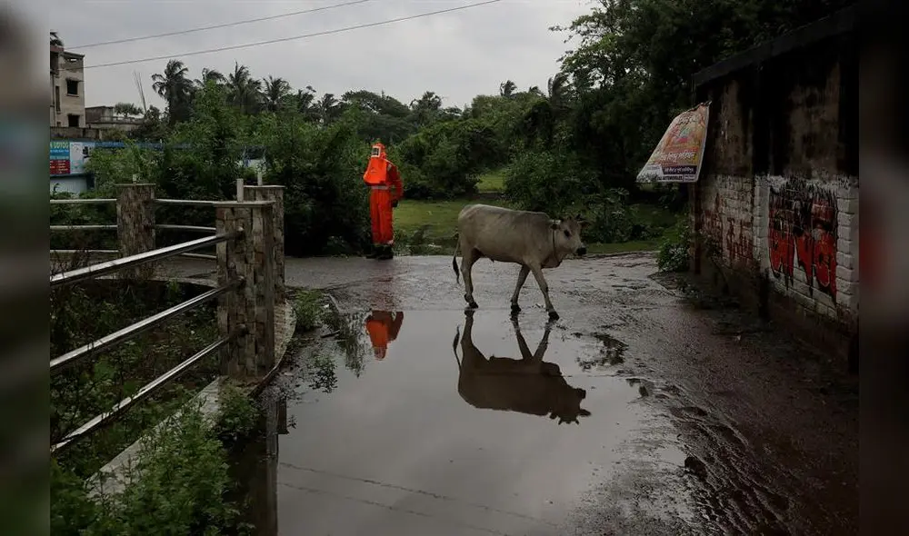 Yaas llega poco más de una semana después de que el ciclón Tauktae causase al menos 145 muertos en el oeste de la India. Foto: EFE