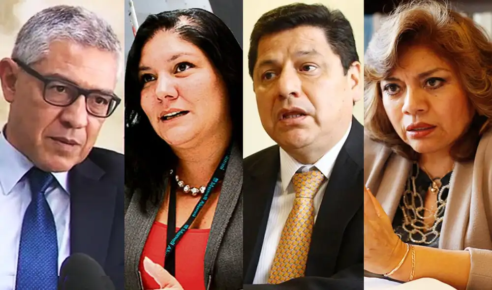 Los citados son José Elice, Nuria Esparch, José Vega y Zoraida Ávalos. Foto: composición/ difusión/La República Los citados son José Elice, Nuria Esparch, José Vega y Zoraida Ávalos. Foto: composición/ difusión/La República