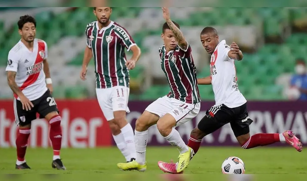 River Plate vs. Fluminense jugarán a partir de las 5.15 p. m. (hora peruana). Foto: EFE