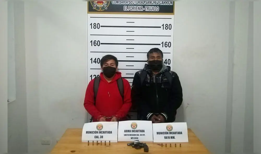 Agentes de la Comisaría de Sánchez Carrión intervinieron a dos “Chukis”. Foto: PNP