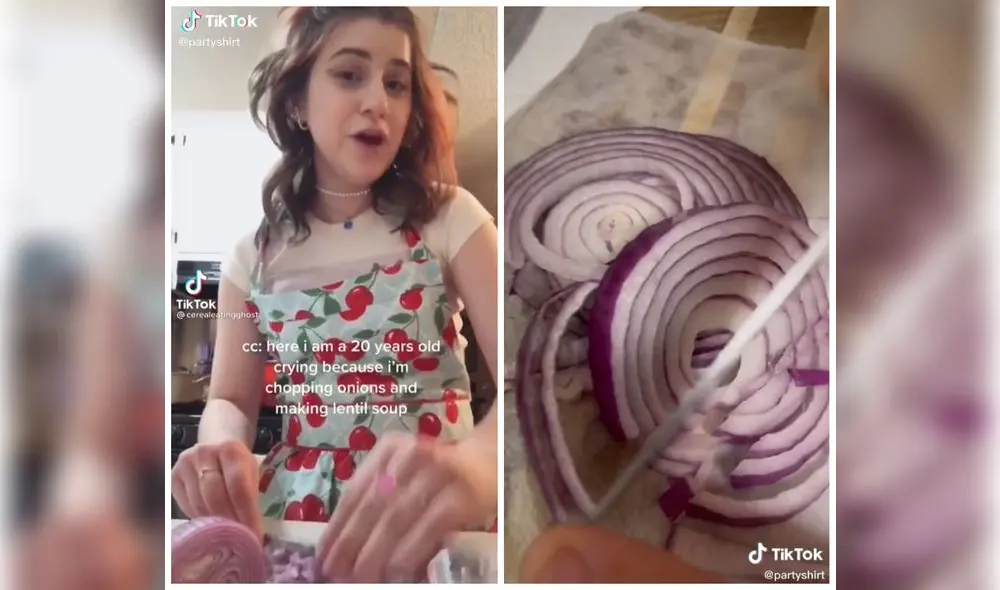 Para evitar esta molestia, la joven recomendó coger papel de cocina ligeramente humedecido. Foto: captura de TikTok