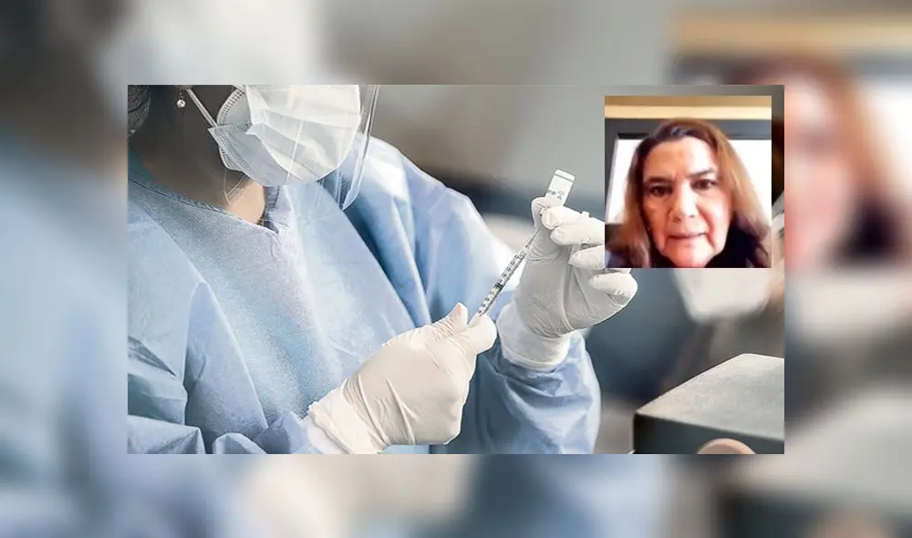 Gloria Petrovich fue a vacunarse pero no figuraba en el padrón del Minsa. Foto: composición LR/ captura de pantalla MAM Gloria Petrovich fue a vacunarse pero no figuraba en el padrón del Minsa. Foto: composición LR/ captura de pantalla MAM