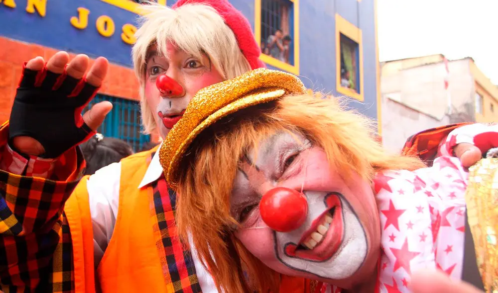Los payasos celebran su día en el Perú desde hace más de tres décadas. Foto: La República Los payasos celebran su día en el Perú desde hace más de tres décadas. Foto: La República