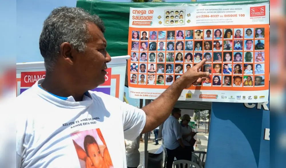 Actualmente, el 31,65 % de las personas a las que se les perdió el rastro tienen tienen entre 12 y 17 años. Foto: EBC Agencia Brasil Actualmente, el 31,65 % de las personas a las que se les perdió el rastro tienen tienen entre 12 y 17 años. Foto: EBC Agencia Brasil