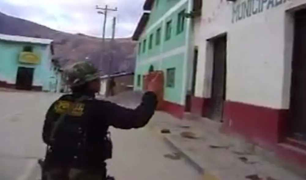 Difusión de video se produce un día después de conocerse atentado en Vizcatán. Foto: captura de video Difusión de video se produce un día después de conocerse atentado en Vizcatán. Foto: captura de video