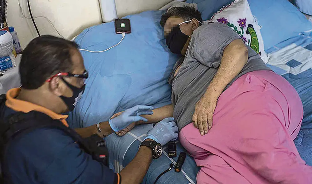 Control. Las personas con obesidad deben extremar los cuidados, pues son vulnerables. Foto: difusión