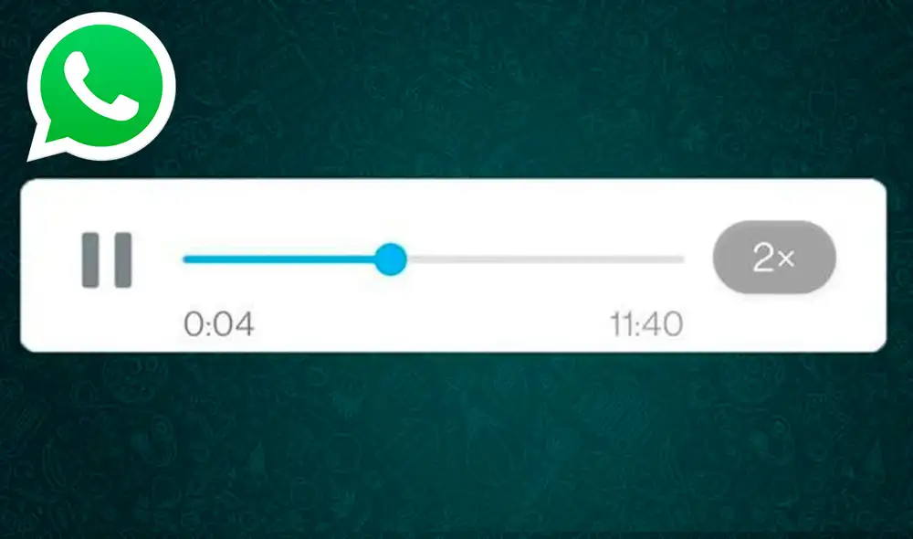La función de aumentar la velocidad de los audios está disponible en las versiones de WhatsApp para iOS, Android y PC. Foto: El Diario AR