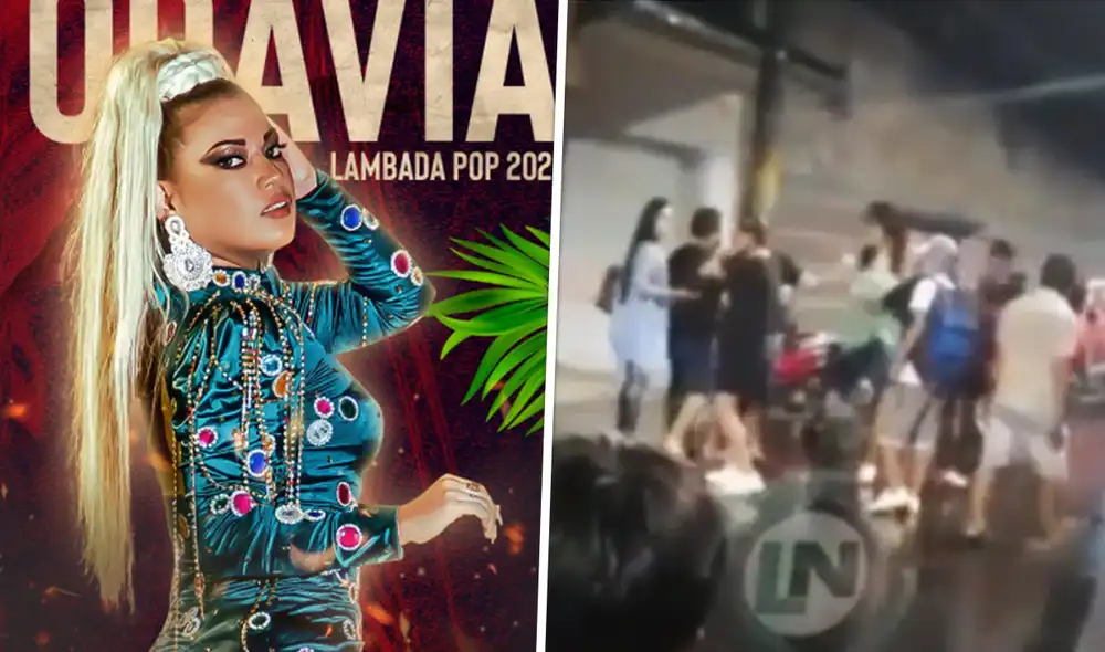 Miembros de la agrupación se enfrentaron en la vía pública. Foto: Marilya Gonzáles/Facebook/captura de Loreto News Miembros de la agrupación se enfrentaron en la vía pública. Foto: Marilya Gonzáles/Facebook/captura de Loreto News