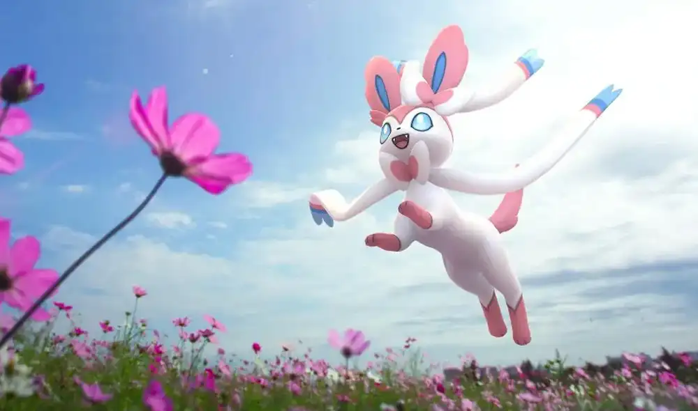 Sylveon se muestra como un pokémon muy amistoso, alegre, dulce y preocupado por los demás. Foto: Niantic Sylveon se muestra como un pokémon muy amistoso, alegre, dulce y preocupado por los demás. Foto: Niantic