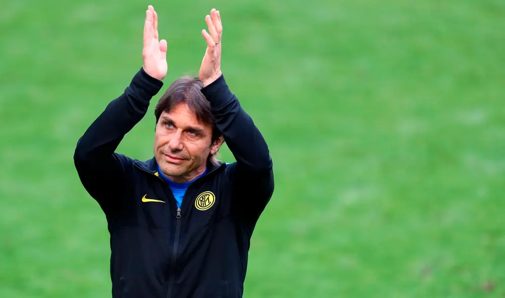 Antonio Conte no va más como entrenador del Inter de Milán. Foto: Twitter