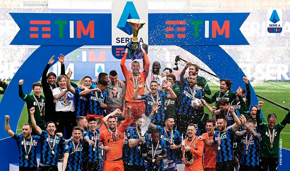 Inter salió campeón de la Serie A luego de 11 años. Foto: Inter