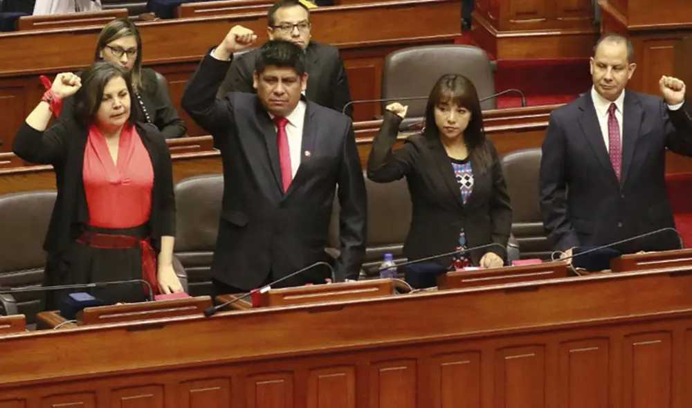 La bancada de Frente Amplio se pronunció en redes sociales. Foto: Congreso