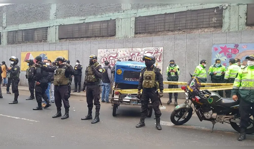 Agente terna se encontraba en su día de franco. Foto: Deysi Portuguez / URPI-LR Agente terna se encontraba en su día de franco. Foto: Deysi Portuguez / URPI-LR