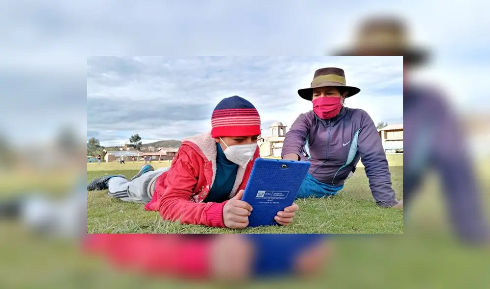 El Minedu invocó a hacer un buen uso de este recurso electrónico. Foto: Minedu El Minedu invocó a hacer un buen uso de este recurso electrónico. Foto: Minedu