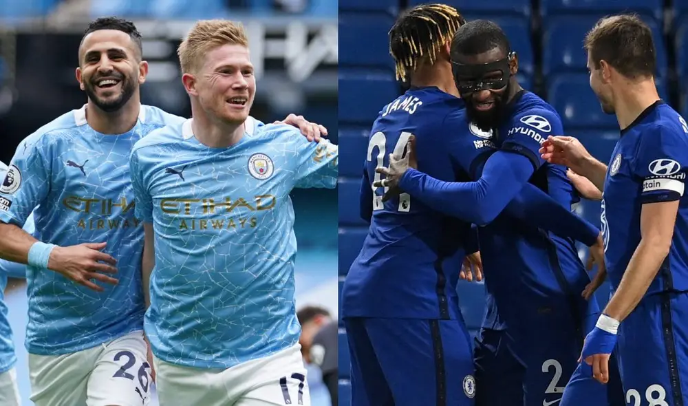 Chelsea y Manchester City disputarán la final en el Estadio Do Dragao en Porto. Foto: composición/AFP Chelsea y Manchester City disputarán la final en el Estadio Do Dragao en Porto. Foto: composición/AFP