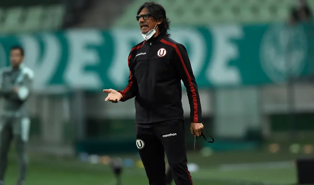 Ángel Comizzo se pronunció sobre el partido entre Universitario y Palmeiras. Foto: Conmebol