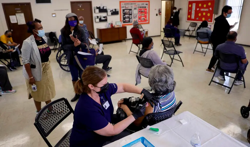 El gobernador de California explicó que 15 millones del monto total se repartirán entre 10 ganadores el próximo 15 de junio. Foto: AFP El gobernador de California explicó que 15 millones del monto total se repartirán entre 10 ganadores el próximo 15 de junio. Foto: AFP