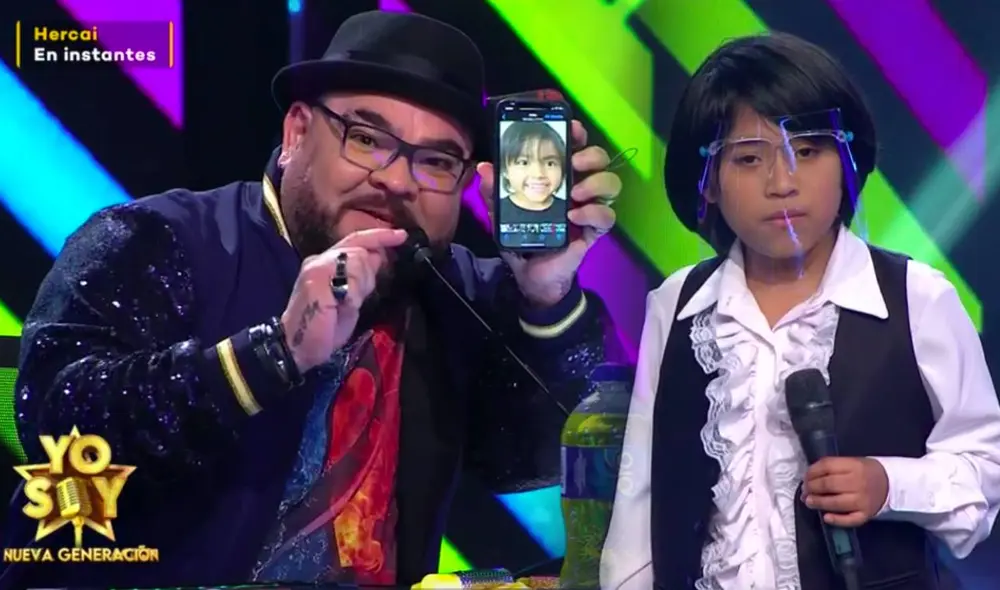 "Es idéntico, eres hermoso", dijo el jurado de Yo soy. Foto: captura de Latina