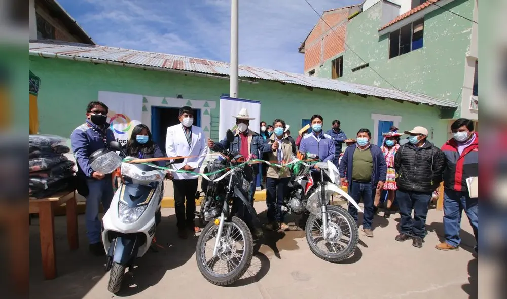Cusco. Entrega permitirá mejorar los servicios en el centro de salud de Alto Pichigua. Foto: Antapaccay