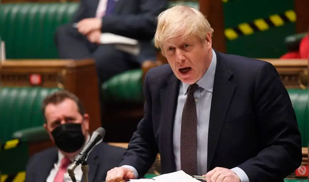 El primer ministro británico, Boris Johnson, fue acusado por su exconsejero Dominic Cummings. Foto: AFP