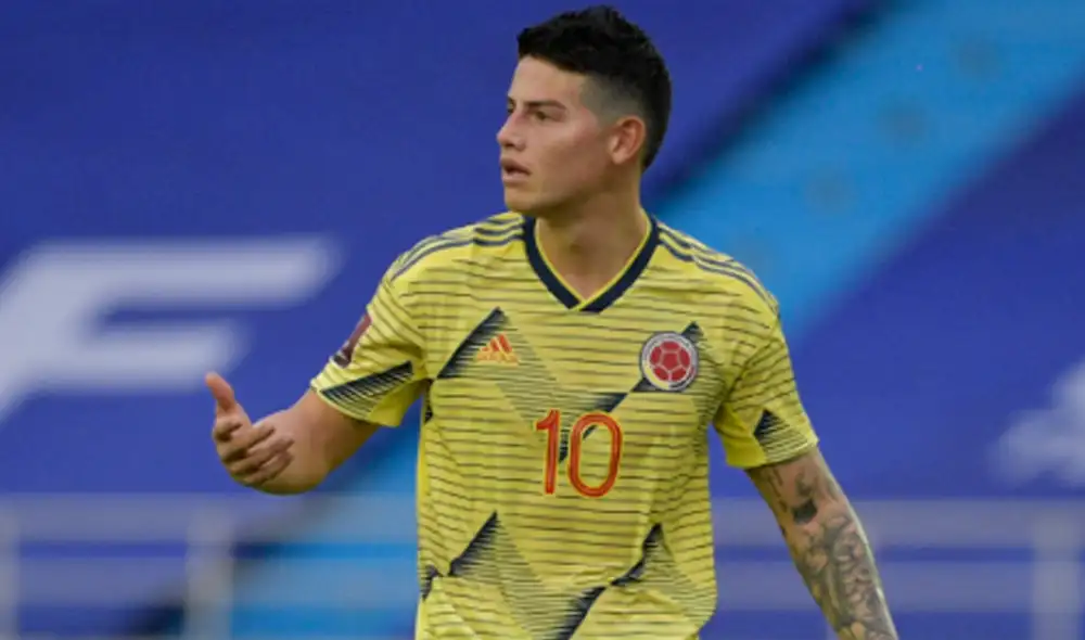 James no estará en los partidos ante Perú y Colombia. Foto: EFE